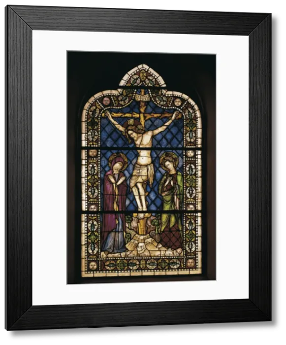 Framed Print : BONINO, Giovanni da (14th c. ). Crucifixion. 1325-1334 Framed Print : BONINO, Giovanni da (14th c. ). Crucifixion. 1325-1334