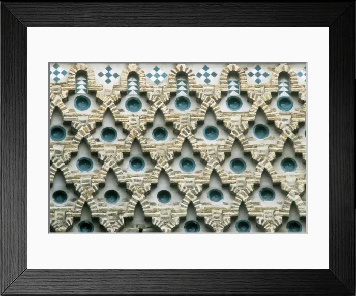 Framed Print : Tower of San Salvador. 1310s. SPAIN. Teruel Framed Print : Tower of San Salvador. 1310s. SPAIN. Teruel