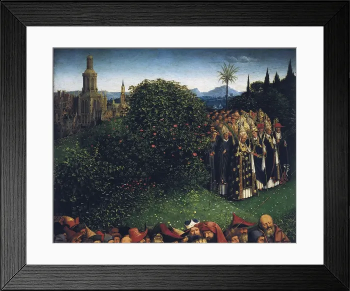Framed Print : EYCK, Jan van (1390-1441); EYCK, Hubert van (1370-1426) Framed Print : EYCK, Jan van (1390-1441); EYCK, Hubert van (1370-1426)