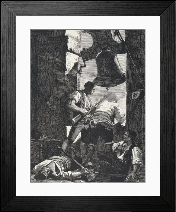 Framed Print : Spain. Peninsular War (1808-1814). Siege of Saragossa Framed Print : Spain. Peninsular War (1808-1814). Siege of Saragossa
