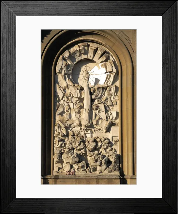 Framed Print : SPAIN. Zaragoza. Bas Framed Print : SPAIN. Zaragoza. Bas
