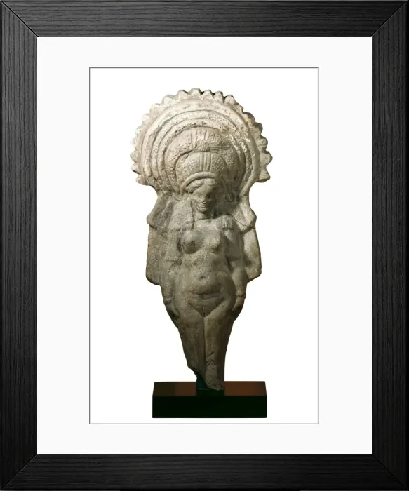 Framed Print : Little Statue of Aphrodite. 3rd BC. Greek art Framed Print : Little Statue of Aphrodite. 3rd BC. Greek art