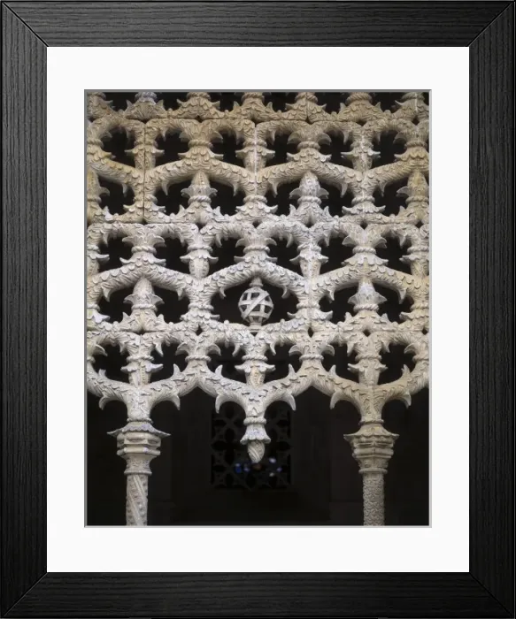 Framed Print : Abbey of Santa Maria da Vitoria. PORTUGAL. Batalha Framed Print : Abbey of Santa Maria da Vitoria. PORTUGAL. Batalha