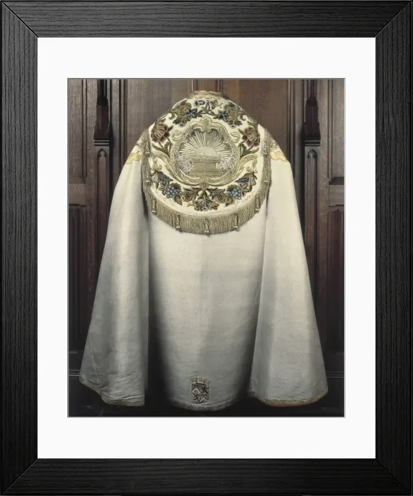 Framed Print : BELGIUM. Ghent. Church of Saint Martin. Chasuble Framed Print : BELGIUM. Ghent. Church of Saint Martin. Chasuble