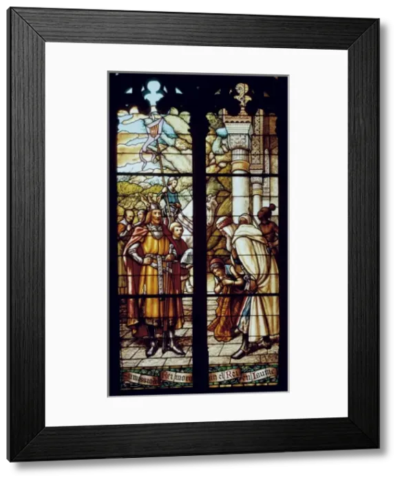 Framed Print : Spain. Crown of Aragon. Conquest of Majorca (1232) Framed Print : Spain. Crown of Aragon. Conquest of Majorca (1232)