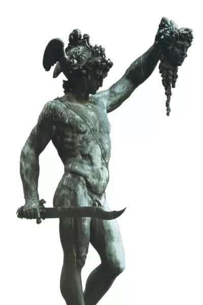 CELLINI, Benvenuto (1500-1571). Perseus. 1554