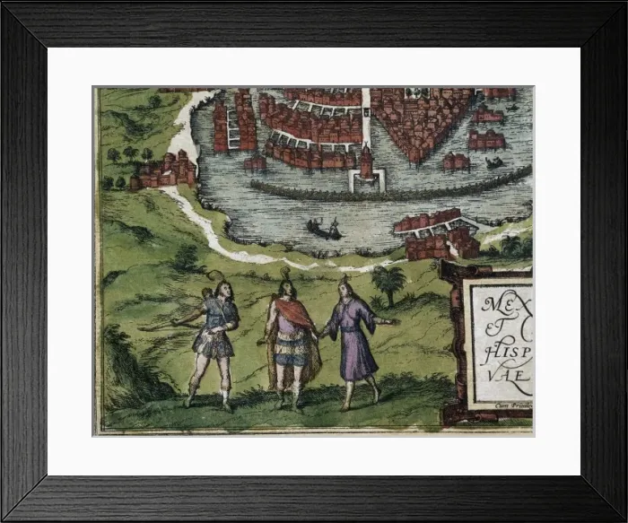 Framed Print : ORTELIUS, Abraham (1527-1598); BRAUN, George Framed Print : ORTELIUS, Abraham (1527-1598); BRAUN, George