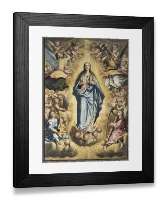 Framed Print : SANCHEZ COTAN, Juan (1561-1627). Assumption of Framed Print : SANCHEZ COTAN, Juan (1561-1627). Assumption of