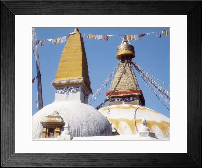 Framed Print : NEPAL. CENTRAL. BAGHMATI. Bodnath Stupa Framed Print : NEPAL. CENTRAL. BAGHMATI. Bodnath Stupa