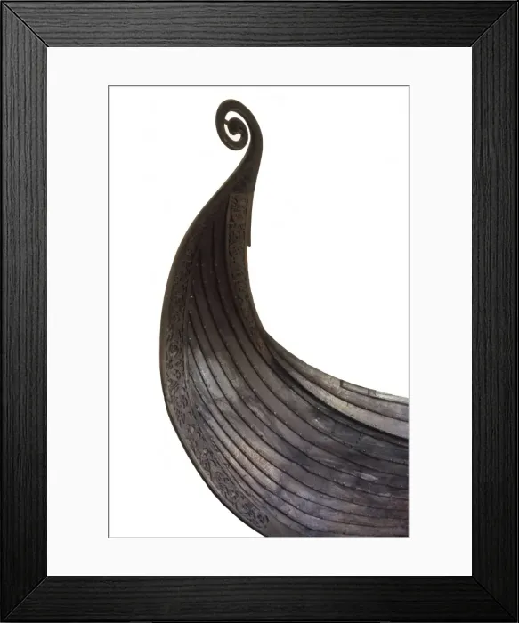 Framed Print : Viking Ship Museum / Oseburg Ship. NORWAY. Oslo Framed Print : Viking Ship Museum / Oseburg Ship. NORWAY. Oslo