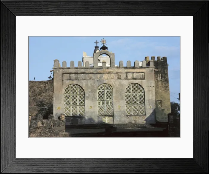 Framed Print : ETHIOPIA. TIGRAY. Axum. Cathedral of Saint Mary Framed Print : ETHIOPIA. TIGRAY. Axum. Cathedral of Saint Mary