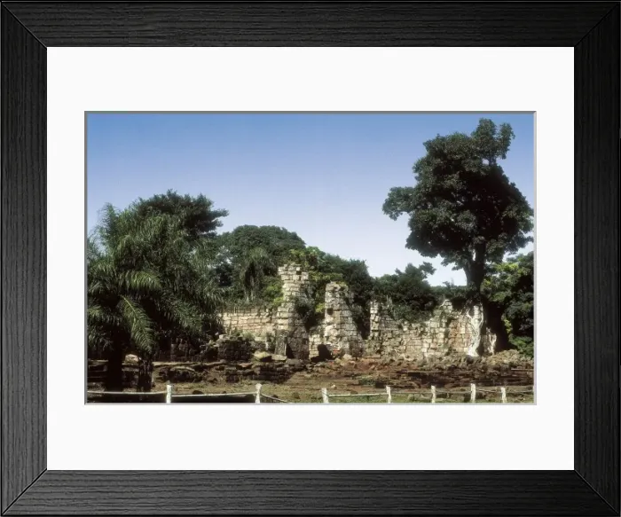 Framed Print : ARGENTINA. MISIONES. Santa Ana. Remaind of Framed Print : ARGENTINA. MISIONES. Santa Ana. Remaind of