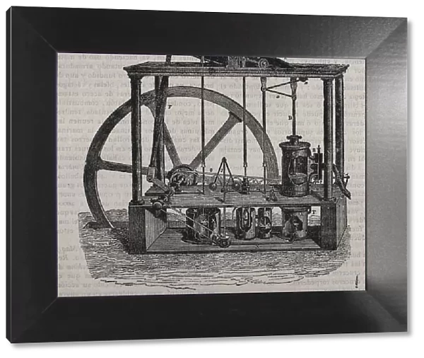 Watt steam engine, first type of steam engine