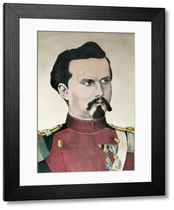 Framed Print : LOUIS II of Bavaria (1845-1886). King of Bavaria Framed Print : LOUIS II of Bavaria (1845-1886). King of Bavaria