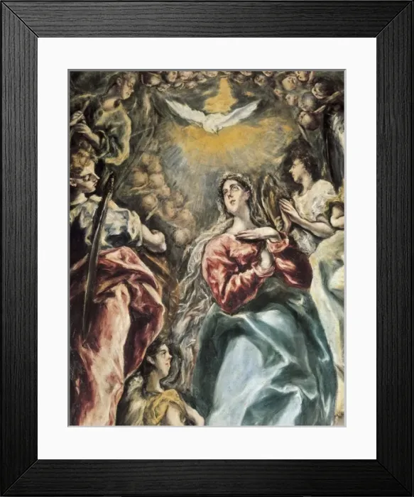Framed Print : Greco, Dom鮩kos Theotoklos, called El (1541-1614) Framed Print : Greco, Dom鮩kos Theotoklos, called El (1541-1614)
