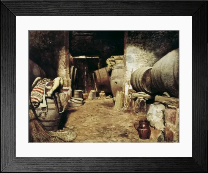 Framed Print : MORAGAS i TORRAS, Tom᳠(1837-1906). Interior Framed Print : MORAGAS i TORRAS, Tom᳠(1837-1906). Interior