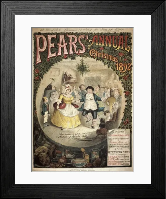 Framed Print : GREEN, Charles (1840-1898). Pears Annual Christmas Framed Print : GREEN, Charles (1840-1898). Pears Annual Christmas