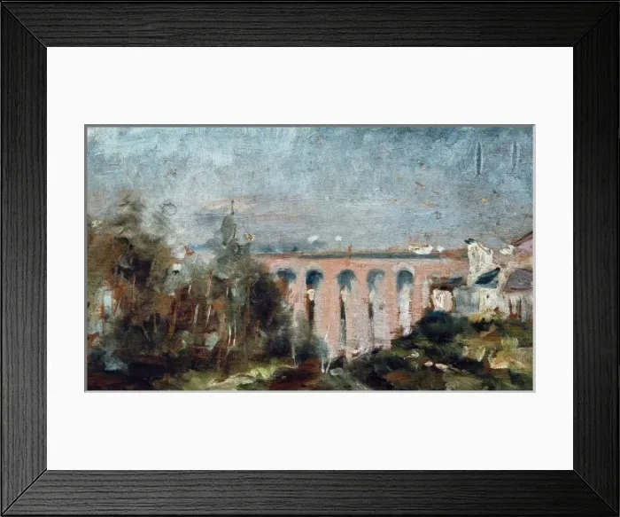 Framed Print : TOULOUSE-LAUTREC, Henri de (1864-1901). Viaduct Framed Print : TOULOUSE-LAUTREC, Henri de (1864-1901). Viaduct