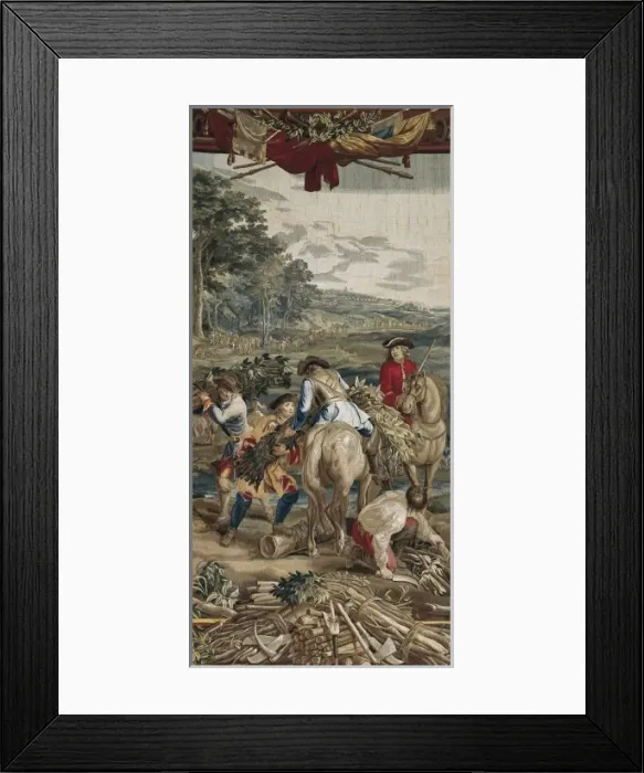 Framed Print : Fachinade. 17th c. GERMANY. Munich. New Schleissheim Framed Print : Fachinade. 17th c. GERMANY. Munich. New Schleissheim
