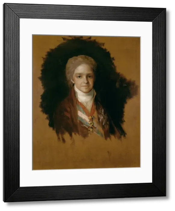 Framed Print : GOYA Y LUCIENTES, Francisco de (1746-1828). Infante Framed Print : GOYA Y LUCIENTES, Francisco de (1746-1828). Infante