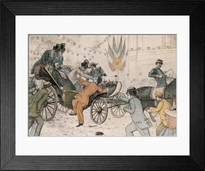 Framed Print : CARNOT, Marie Fran篩s Sadi (1837-1894). French Framed Print : CARNOT, Marie Fran篩s Sadi (1837-1894). French