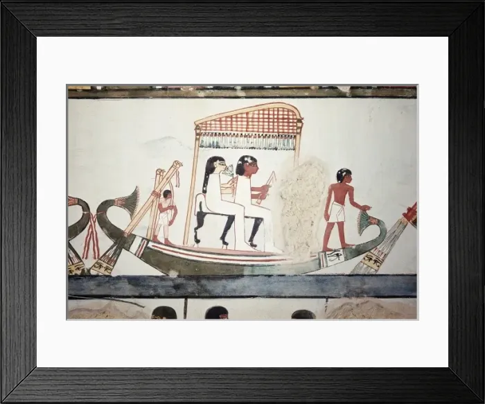 Framed Print : Tomb of Menna. EGYPT. Dayr al-Bahri. Valley of Framed Print : Tomb of Menna. EGYPT. Dayr al-Bahri. Valley of