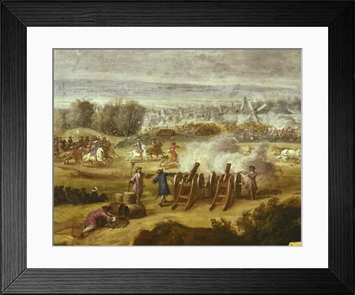 Framed Print : Blockade of Paris Attack on Charenton, 1649 Framed Print : Blockade of Paris Attack on Charenton, 1649