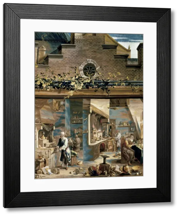 Framed Print : TENIERS II, David, the Younger (1610-1690) Framed Print : TENIERS II, David, the Younger (1610-1690)
