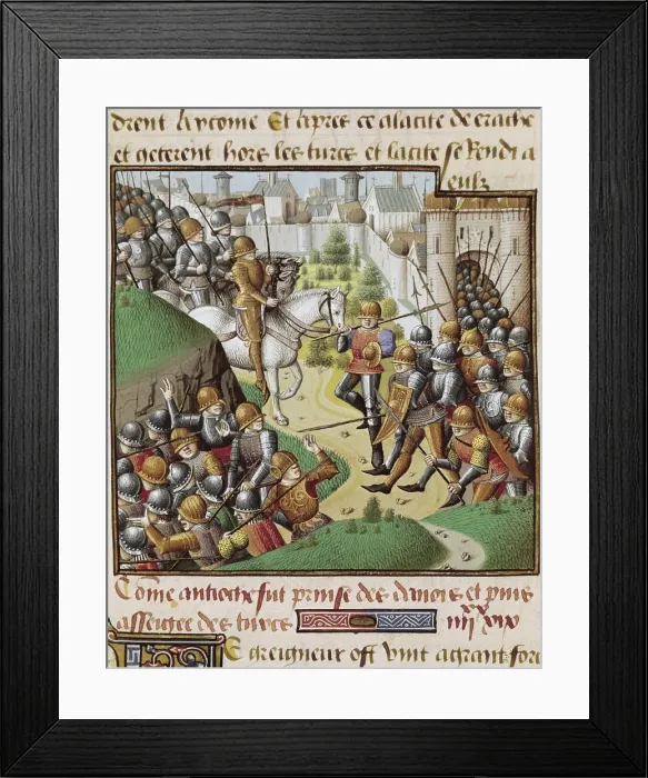 Framed Print : VINCENT of BEAUVAIS (1190-1264). Speculum historiale Framed Print : VINCENT of BEAUVAIS (1190-1264). Speculum historiale