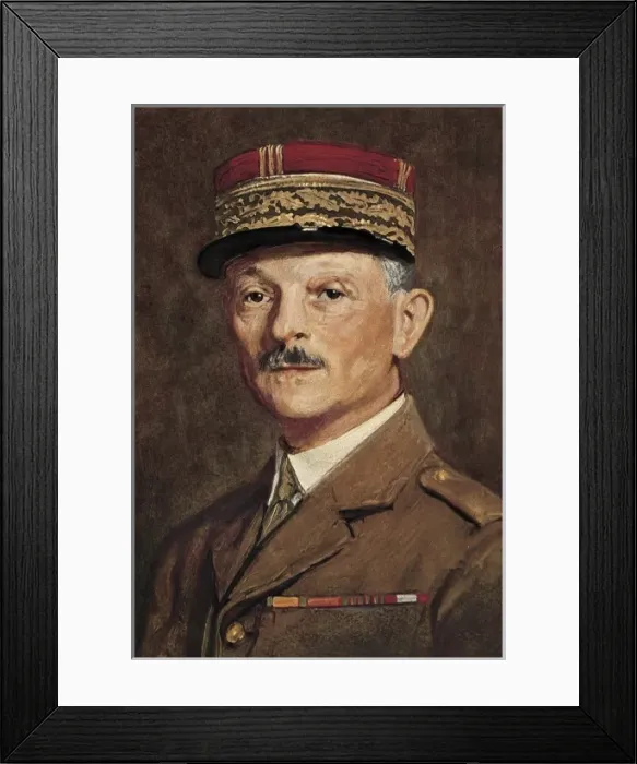 Framed Print : Weygand, Maxime (1867-1965). Painting Framed Print : Weygand, Maxime (1867-1965). Painting