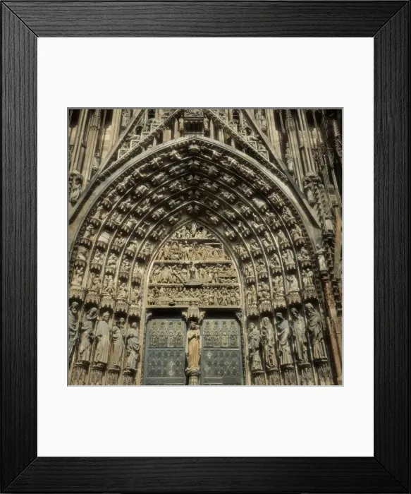 Framed Print : Notre-Dame Cathedral of Strasbourg. 1176-1439 Framed Print : Notre-Dame Cathedral of Strasbourg. 1176-1439