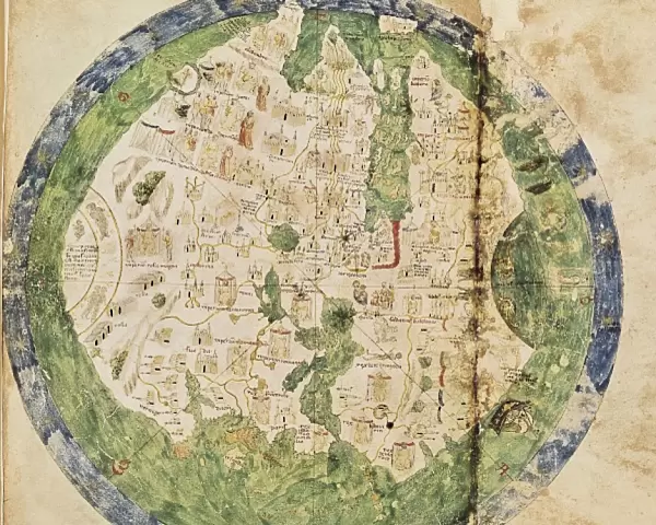Andrea Biancos Atlas, 1436. Page 10, World Map