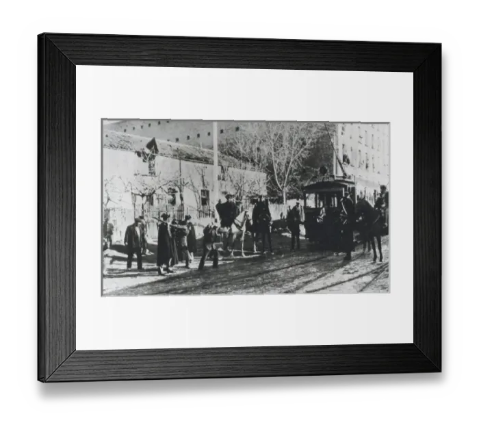 Framed Print : SPAIN. Madrid. Spain (1919). Madrid. Tramway Framed Print : SPAIN. Madrid. Spain (1919). Madrid. Tramway