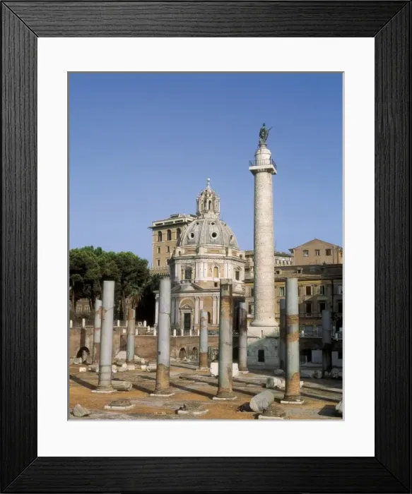 Framed Print : ITALY. LAZIO. Rome. Forum of Trajan. Forum of Framed Print : ITALY. LAZIO. Rome. Forum of Trajan. Forum of