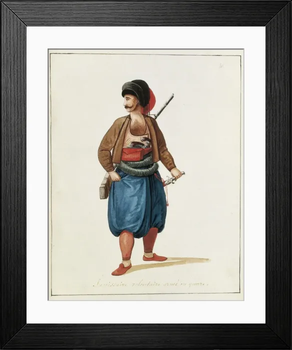 Framed Print : Turkish janissary Framed Print : Turkish janissary