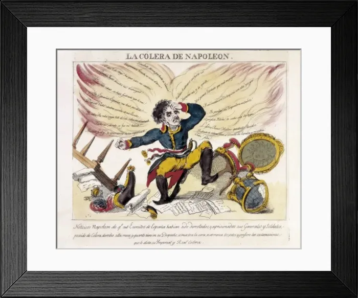 Framed Print : NAPOLEON I Bonaparte (1769-1821). French military Framed Print : NAPOLEON I Bonaparte (1769-1821). French military
