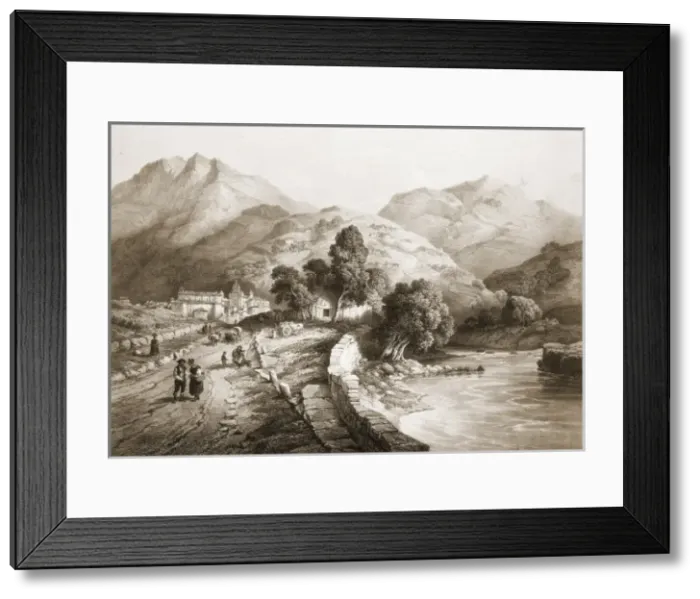 Framed Print : PEREZ VILLaMIL, Jenaro (1807-1854). Espa񡠡rt&#xdcf4ica
