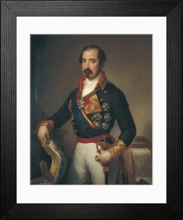 Framed Print : GUTIERREZ DE LA VEGA, Jos頨1791-1865). Manuel Framed Print : GUTIERREZ DE LA VEGA, Jos頨1791-1865). Manuel