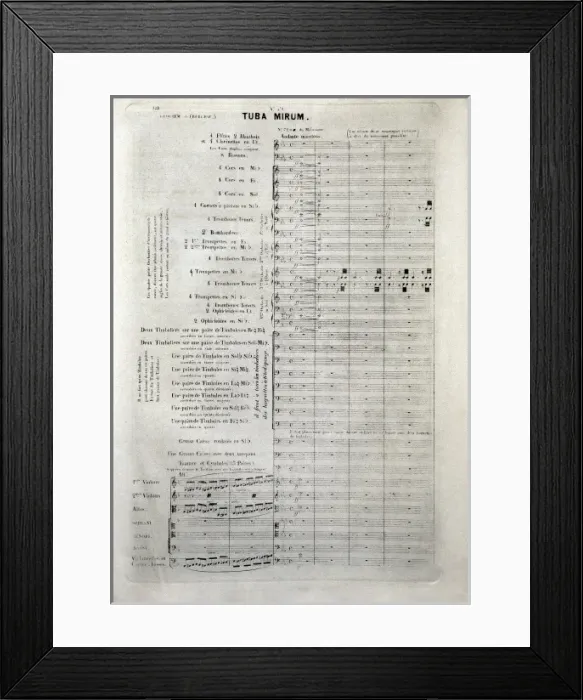 Framed Print : BERLIOZ, H飴or (1803-1869). French composer Framed Print : BERLIOZ, H飴or (1803-1869). French composer