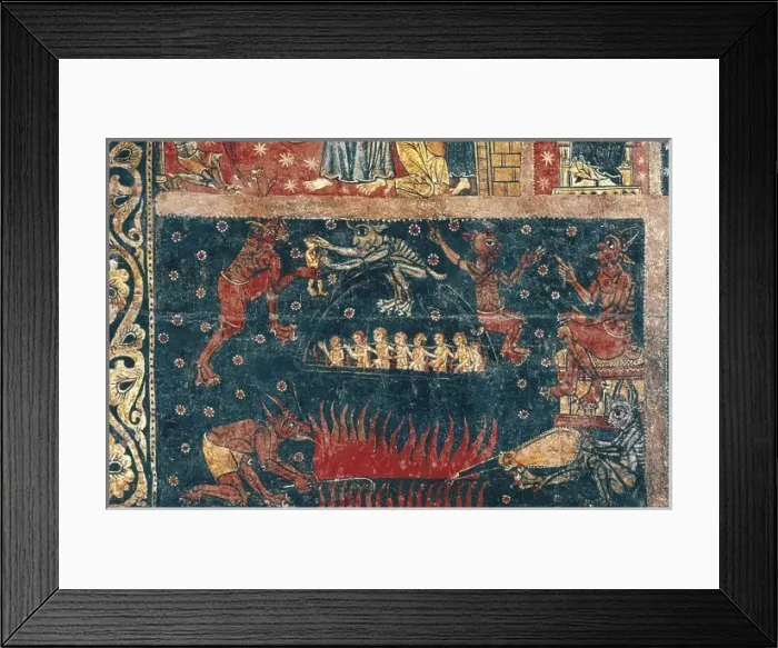Framed Print : SORIGUEROLA, Master of (half 13th century)) Framed Print : SORIGUEROLA, Master of (half 13th century))