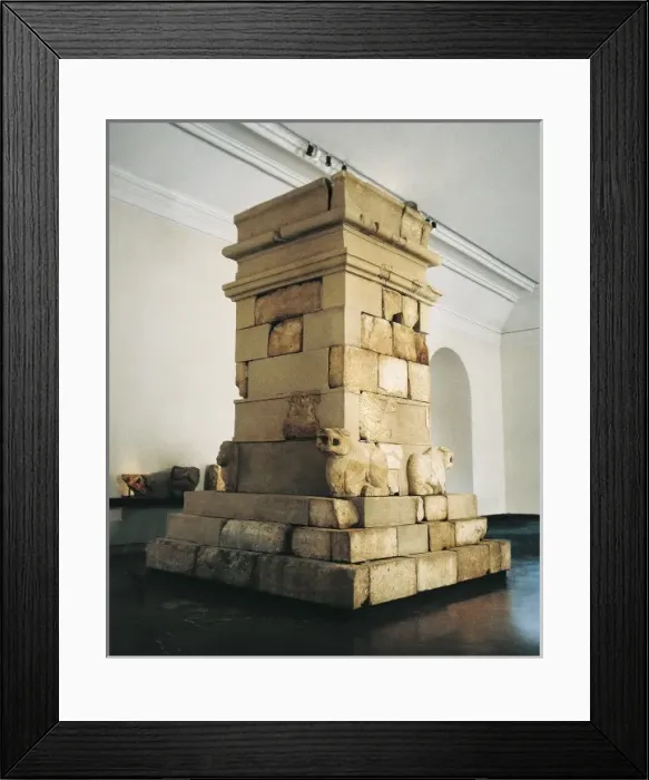 Framed Print : Pozo Moro Monument. Iberian art. ; Iron Age Framed Print : Pozo Moro Monument. Iberian art. ; Iron Age