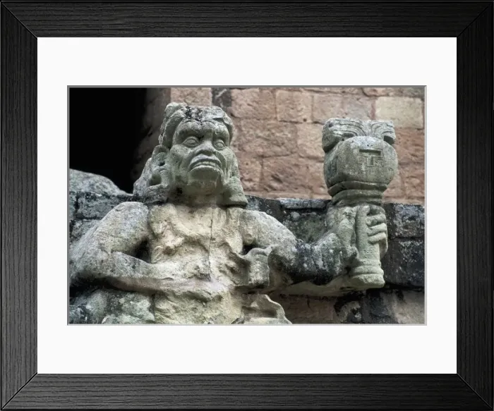 Framed Print : HONDURAS. CopᮮStructure 11 in Western Square Framed Print : HONDURAS. CopᮮStructure 11 in Western Square