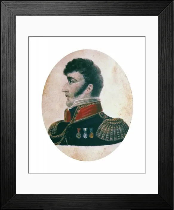 Framed Print : BALCARCE, Antonio Gonzᬥz (1775-1820). Argentine Framed Print : BALCARCE, Antonio Gonzᬥz (1775-1820). Argentine