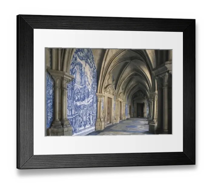 Framed Print : Cathedral of Porto. 12th-18th c. PORTUGAL. Porto Framed Print : Cathedral of Porto. 12th-18th c. PORTUGAL. Porto