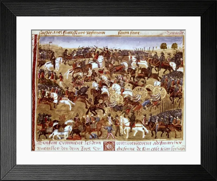 Framed Print : CURTIUS, Rufus Quintus (1st century). The history Framed Print : CURTIUS, Rufus Quintus (1st century). The history