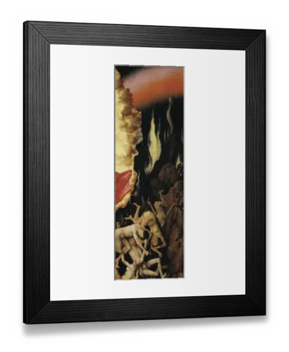 Framed Print : WEYDEN, Rogier van der (1400-1464). The Last Framed Print : WEYDEN, Rogier van der (1400-1464). The Last