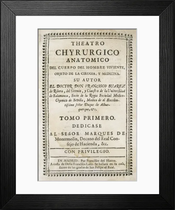 Framed Print : SUREZ de RIBERA, Francisco (s. XVIII). Spanish Framed Print : SUREZ de RIBERA, Francisco (s. XVIII). Spanish