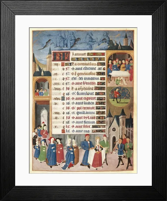Framed Print : ADELAIDA DE SABOYA, Maestro de(15th c. ); JEAN Framed Print : ADELAIDA DE SABOYA, Maestro de(15th c. ); JEAN