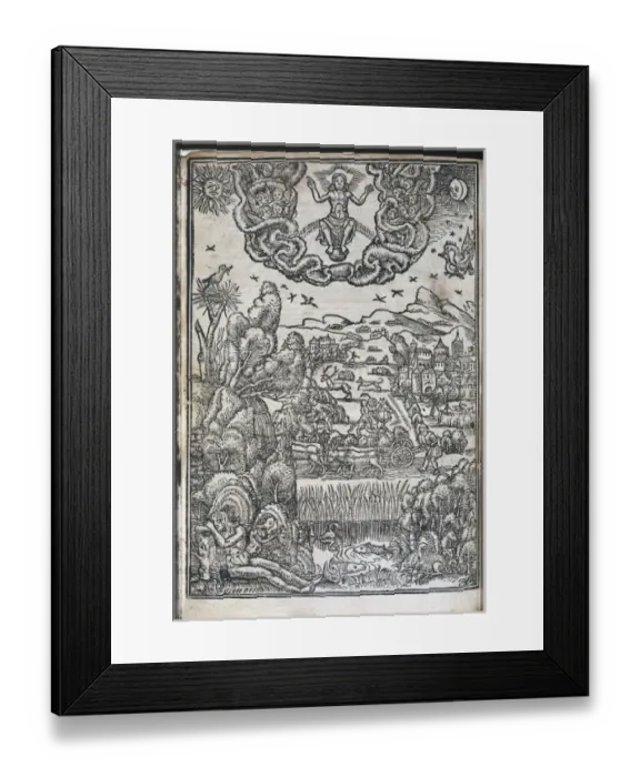 Framed Print : VICENTE FERRER, Saint (1350-1419). Saint Vincent s Framed Print : VICENTE FERRER, Saint (1350-1419). Saint Vincent s
