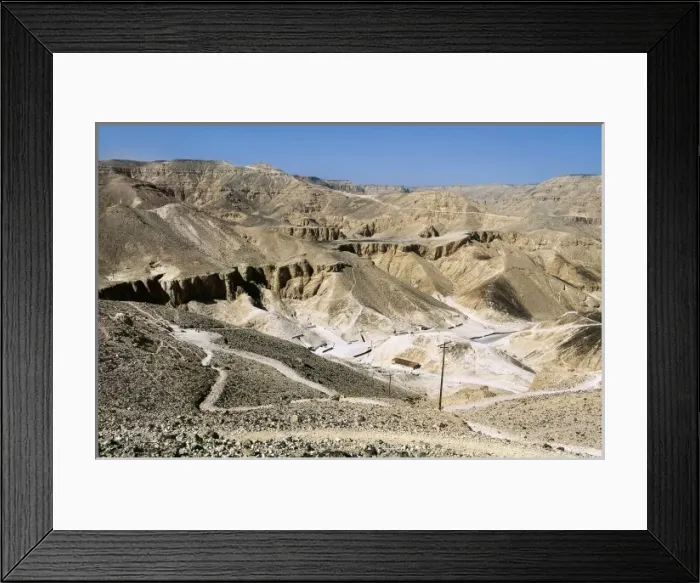 Framed Print : EGYPT. QUENA. Dayr al-Bahri. Valley of the Kings Framed Print : EGYPT. QUENA. Dayr al-Bahri. Valley of the Kings